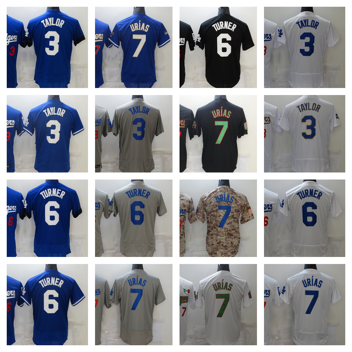 Los Angeles 7 Julio Urias Baseball Jersey Dodgers City 3 Chris Taylor 6 Trea Turner Blank Stitched Jerseys Men Women Youth Size S--XXXL, As picture
Los Angeles 7 Julio Urias Baseball Jersey Dodgers City 3 Chris Taylor 6 Trea Turner Blank Stitched Jerseys Men Women Youth Size S--XXXL, As picture