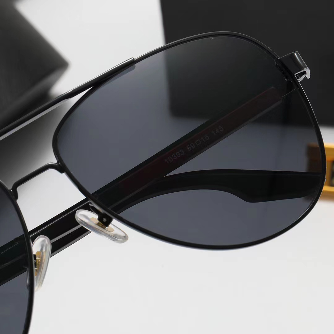 Luxury Pilot Sunglasses mens high quality Metal Texture Comfortable to Wear Smooth Line Design Highlights Dynamic Linea Rossa Style male Goggles Driving With Box
Luxury Pilot Sunglasses mens high quality Metal Texture Comfortable to Wear Smooth Line Design Highlights Dynamic Linea Rossa Style male Goggles Driving With Box