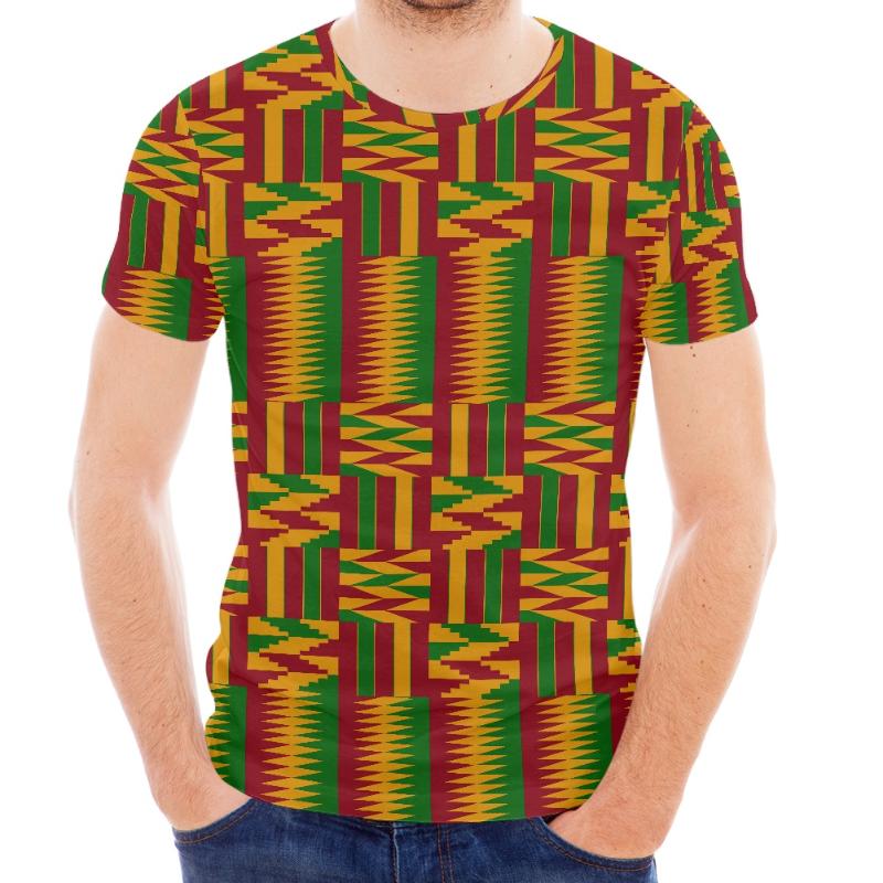 Men's T-Shirts Kente Ceremonial Cloth Pattern T-Shirt Short Sleeve O-Neck Super Breathable Fashion Casual Tops Summer Style 2022, Zsn211117002z74-xs-1
Men's T-Shirts Kente Ceremonial Cloth Pattern T-Shirt Short Sleeve O-Neck Super Breathable Fashion Casual Tops Summer Style 2022, Zsn211117002z74-xs-1