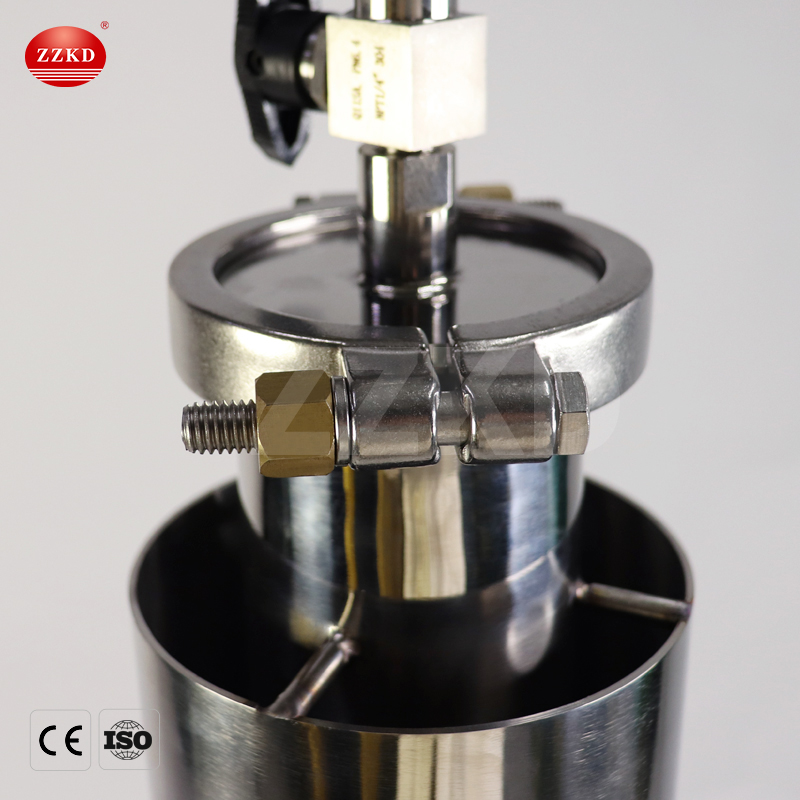 ZZKD Lab Supplies 1LB Closed Loop Extractor Turnkey Small 1pound BHO Extraction Stainless Steel Vaccum Chamber