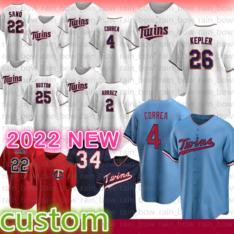 Minnesota Baseball Jersey Twins 26 Max Kepler 24 Gary Sanchez Miguel Sano Carlos Correa Harmon Killebrew Francis Peguero Luis Arraez Sonny Gray Byron Buxton Polanco, Retro(size:m-3xl)shuangcheng
Minnesota Baseball Jersey Twins 26 Max Kepler 24 Gary Sanchez Miguel Sano Carlos Correa Harmon Killebrew Francis Peguero Luis Arraez Sonny Gray Byron Buxton Polanco, Retro(size:m-3xl)shuangcheng