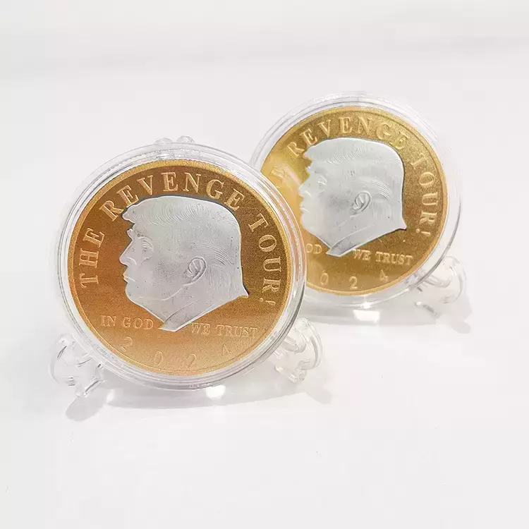 Stock Trump 2024 Coin Commemorative Craft The Revenge Tour Take America Back Metal Badge
Stock Trump 2024 Coin Commemorative Craft The Revenge Tour Take America Back Metal Badge