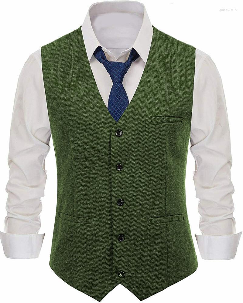 Men's Vests Mens Suit Vest V Neck Wool Waistcoat Casual Formal Single-breasted Business Groomman For Wedding Brown/Grey Guin22, Silver grey
Men's Vests Mens Suit Vest V Neck Wool Waistcoat Casual Formal Single-breasted Business Groomman For Wedding Brown/Grey Guin22, Silver grey
