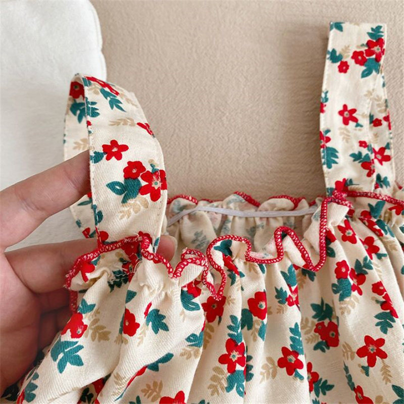 Lawadka Summer Baby Girl Clothes Sets Floral T-shirt +Denim Short 2Pcs Children's Suit Fashion Outfits Soft Clothing 220425