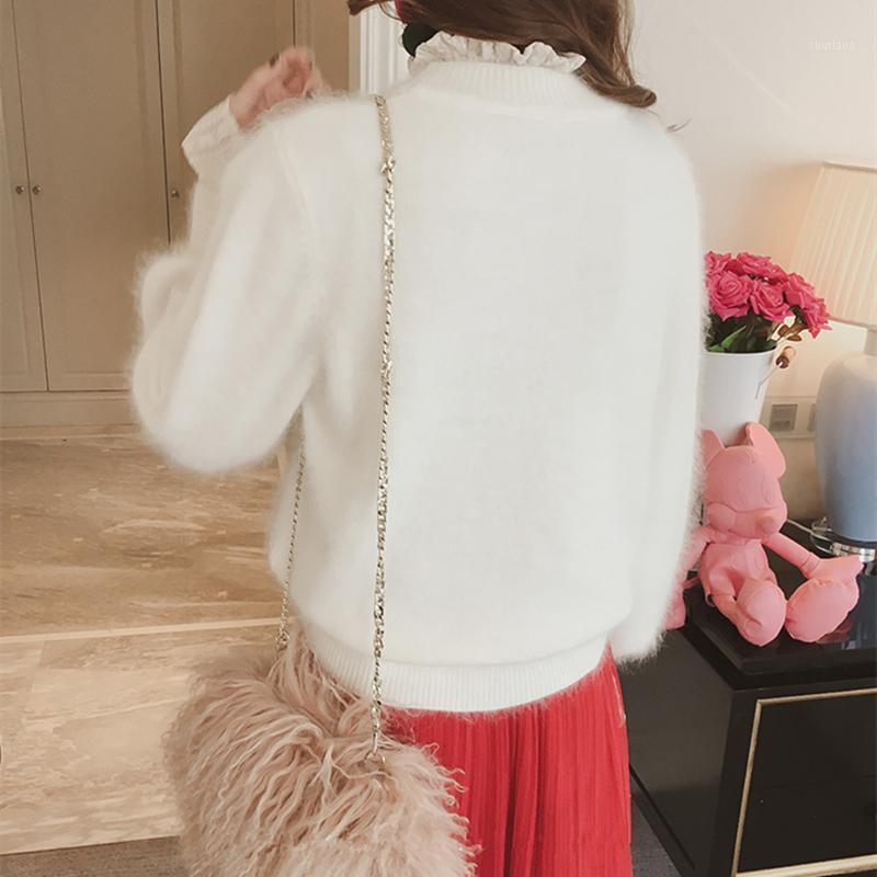 Women's Sweaters 2022 Autumn Winter Women Lantern Sleeve Casual Warm Fur Female Round Neck Pullovers Thick Cashmere Knitted, Orange
Women's Sweaters 2022 Autumn Winter Women Lantern Sleeve Casual Warm Fur Female Round Neck Pullovers Thick Cashmere Knitted, Orange