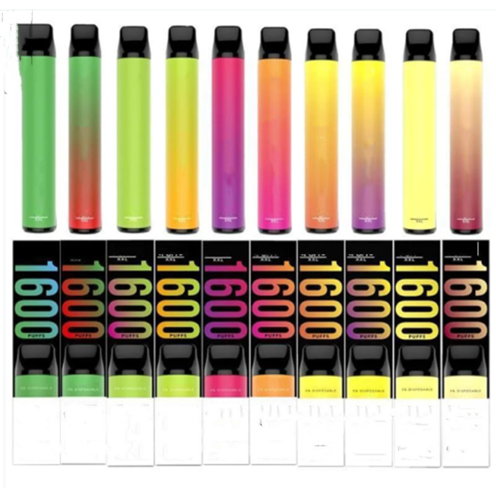 Disposable E-cigarettes 1600 Puff 1600 Puff Sigarette Vaper Desechable pen Vape 850mah battery Vaporizer Pods Device 6.5ml Capacity cigarrillos desechables
Disposable E-cigarettes 1600 Puff 1600 Puff Sigarette Vaper Desechable pen Vape 850mah battery Vaporizer Pods Device 6.5ml Capacity cigarrillos desechables