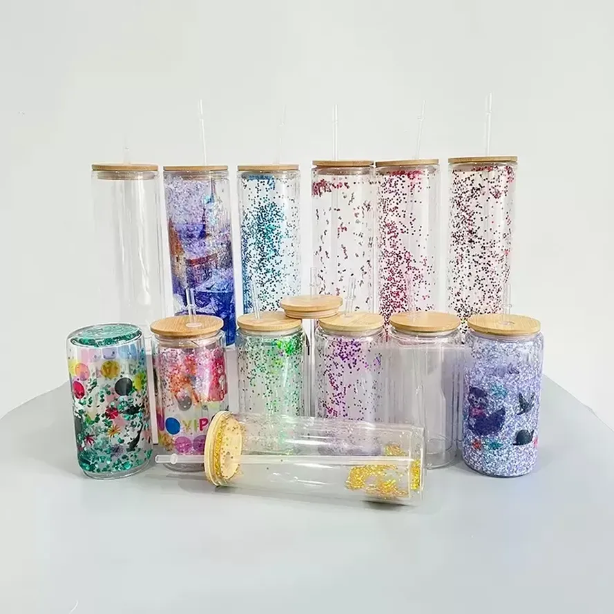 DIY glass tumbler cups 16oz 20oz straight Pre-drilled snow globe glitter double wall glass for rhinestone and customized gifts fy5361 FY5355 0706, Clear
DIY glass tumbler cups 16oz 20oz straight Pre-drilled snow globe glitter double wall glass for rhinestone and customized gifts fy5361 FY5355 0706, Clear