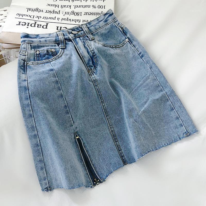 Skirts 2022 Sexy High Waist Denim Mini Korean Style Fashion Clothing Spring Summer Blue A-line Hip Skirt Zipper Short Saia Jeans
Skirts 2022 Sexy High Waist Denim Mini Korean Style Fashion Clothing Spring Summer Blue A-line Hip Skirt Zipper Short Saia Jeans