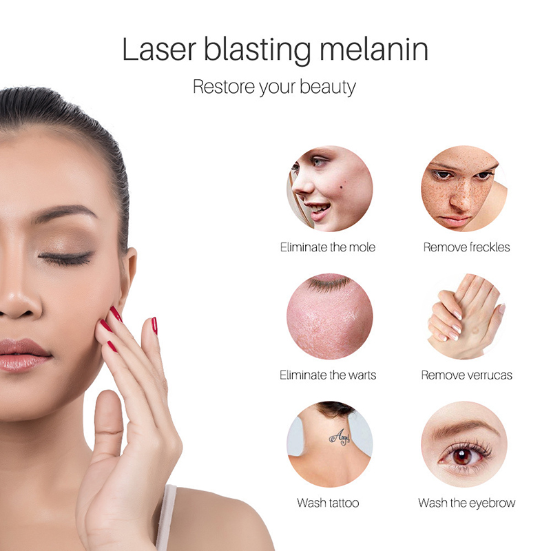 Picosecond Pen Tattoo Removal Machines Red Blue Light Therapy Scar Mole Freckle Dark Spot Remover Machine Maquinas De Eliminacion De Tatuajes