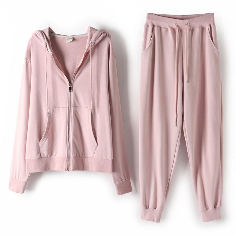 Women's Two Piece Pants 2022 Autumn And Winter Leisure Sports Suit Hooded Zipper Leggings Fashion Two-piece Set Tracksuits, Black
Women's Two Piece Pants 2022 Autumn And Winter Leisure Sports Suit Hooded Zipper Leggings Fashion Two-piece Set Tracksuits, Black