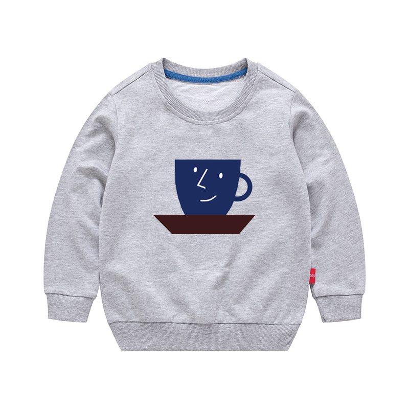 Hoodies & Sweatshirts Children Autumn Bear Sweatershirts Boys Girls Cotton Long 220824