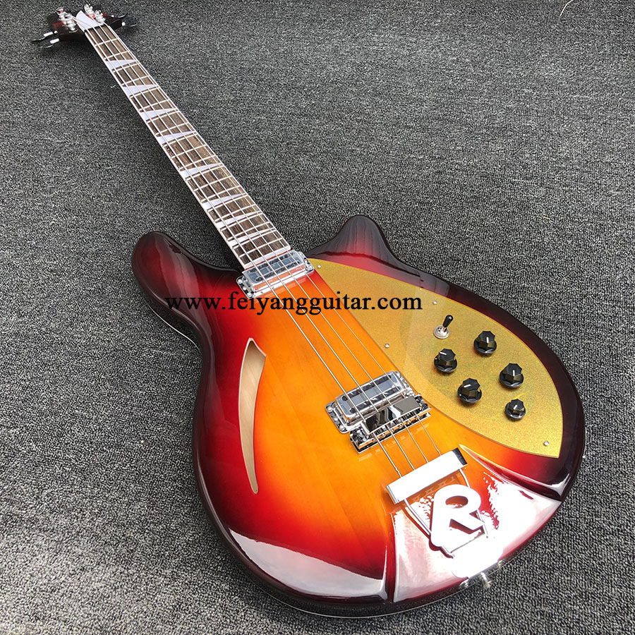 High-quality specials Rickon 4005 bass red paint 4-string electric bass basswood body maple neck half empty core guitar gold guard postage
High-quality specials Rickon 4005 bass red paint 4-string electric bass basswood body maple neck half empty core guitar gold guard postage