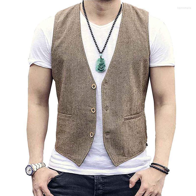 Men' Vests Suit Vest V-neck Herringbone Retro Slim Fit Sleeveless Steampunk Waistcoat Wedding Groom For Men Kare22, Black
Men' Vests Suit Vest V-neck Herringbone Retro Slim Fit Sleeveless Steampunk Waistcoat Wedding Groom For Men Kare22, Black
