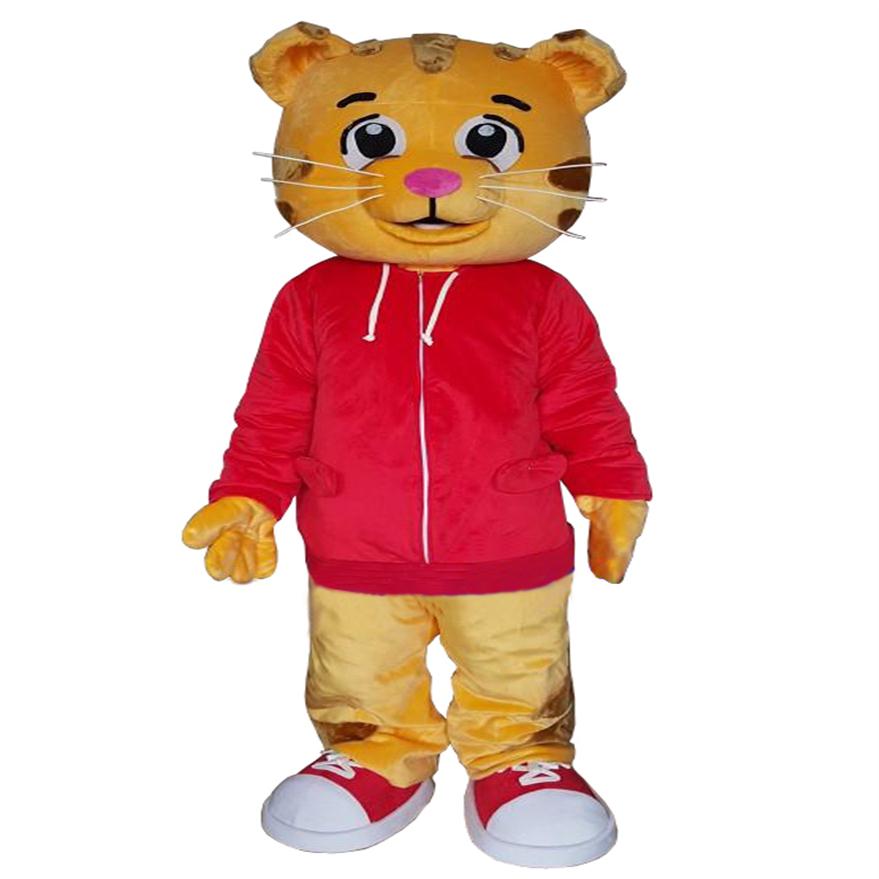 Whole daniel tiger Mascot Costume for adult Animal large red Halloween Carnival party192e
Whole daniel tiger Mascot Costume for adult Animal large red Halloween Carnival party192e