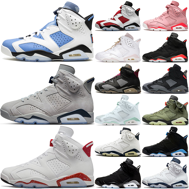 6 6s Basketball Shoes for men women University Blue Red Oreo Georgetown Midnight Navy Cactus Jack Black Infrared UNC mens womens trainers outdoor sports sneakers, Tinker
6 6s Basketball Shoes for men women University Blue Red Oreo Georgetown Midnight Navy Cactus Jack Black Infrared UNC mens womens trainers outdoor sports sneakers, Tinker