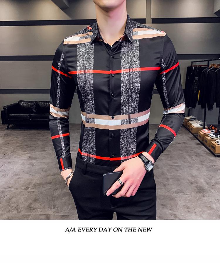 Wholesale and retail Dress Shirts Men's Fashion Stylish Casual Dress Shirt Muscle Fit Shirts, Black
Wholesale and retail Dress Shirts Men's Fashion Stylish Casual Dress Shirt Muscle Fit Shirts, Black