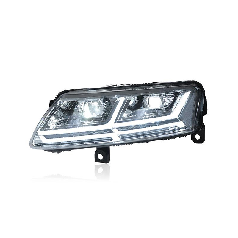 High Beam Lens Headlamp For AUDI LED Headlight 2004-2011 A6 LED Daytime Lights Dynamic Turn Signal Driving Light