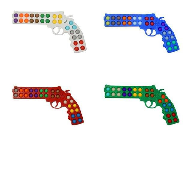 New Decompression Toy Glowing Band Music Toy Gun 4colors Bubble Children's Gift Party Favour Wholesale T0404
New Decompression Toy Glowing Band Music Toy Gun 4colors Bubble Children's Gift Party Favour Wholesale T0404