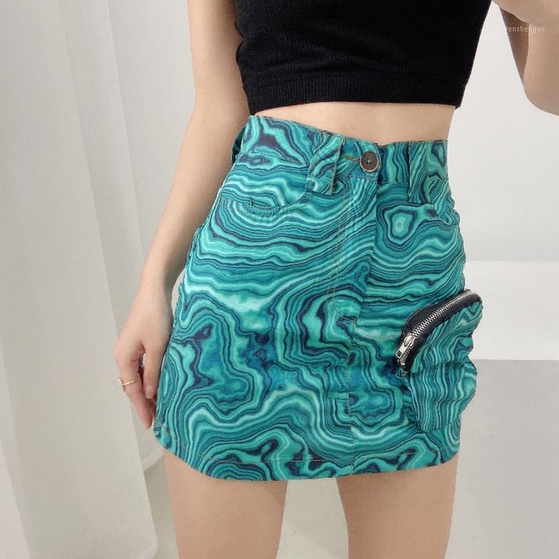 Women Summer Fashion Water Ripple Print Office A-line Mini Skirt Casual High Waist Slim Buttocks Pocket Drop Sexy Skirts, Lv01
Women Summer Fashion Water Ripple Print Office A-line Mini Skirt Casual High Waist Slim Buttocks Pocket Drop Sexy Skirts, Lv01