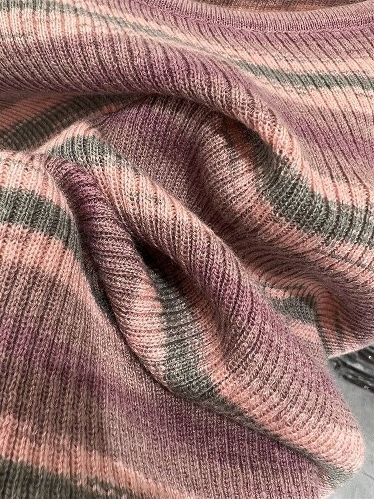 Summer T Shirt Women Oversized Woman Clothes Female Tops Short Sleeve Tee s Tube Top Y2k Knit Canale Stripe Tshirt 220714