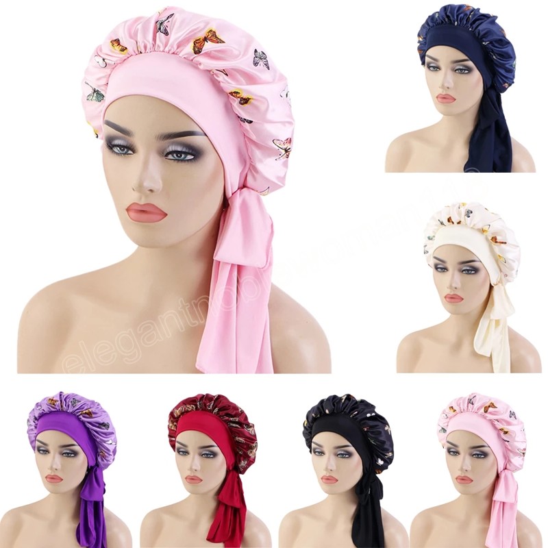 Extra Large Butterfly Pattern Print Satin Bonnet Hat Women Night Sleep Cap Adjustable Wide Band Elastic Head Wrap Hair Hats, Mixed color
Extra Large Butterfly Pattern Print Satin Bonnet Hat Women Night Sleep Cap Adjustable Wide Band Elastic Head Wrap Hair Hats, Mixed color