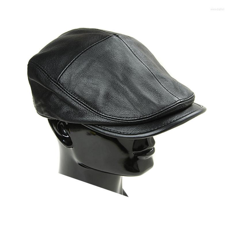 Berets Fashion Real Leather Gastby Hat Men Octagonal Beret Autumn Winter British Caps Retro Sheepskin Sboy Boina Painter GorrasBerets Wend22, Black
Berets Fashion Real Leather Gastby Hat Men Octagonal Beret Autumn Winter British Caps Retro Sheepskin Sboy Boina Painter GorrasBerets Wend22, Black