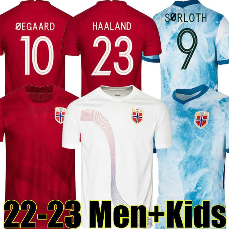 2022 2023 Haaland noruega Soccer Jerseys 22/23 home red away white SORLOTH ODEGAARD Berge King camisetas de futbol national team football, 2021 away
2022 2023 Haaland noruega Soccer Jerseys 22/23 home red away white SORLOTH ODEGAARD Berge King camisetas de futbol national team football, 2021 away
