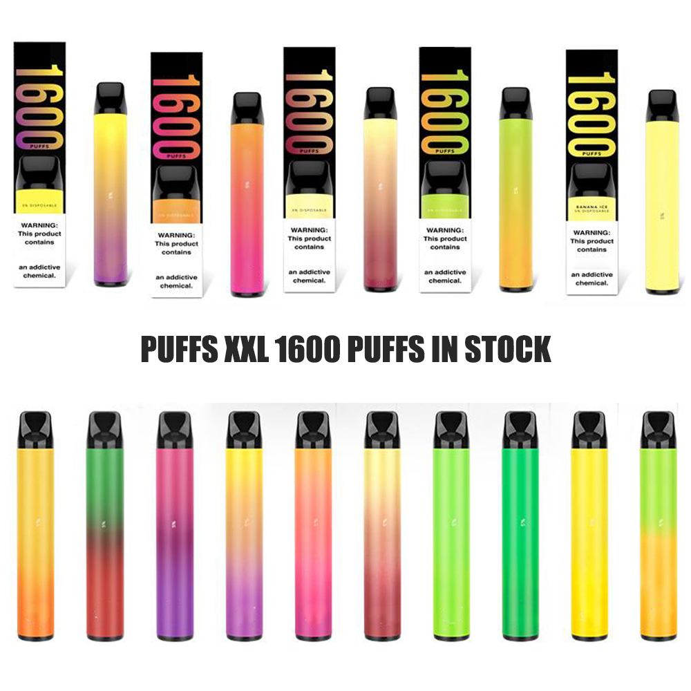 Puffs Xxl 1600puffs Bar E Cigarette Vape Disposables Pen Device Prefilled 6.5ML 850MAH Battery Capacity Strater Vapes Kits VS BANG XXL
Puffs Xxl 1600puffs Bar E Cigarette Vape Disposables Pen Device Prefilled 6.5ML 850MAH Battery Capacity Strater Vapes Kits VS BANG XXL