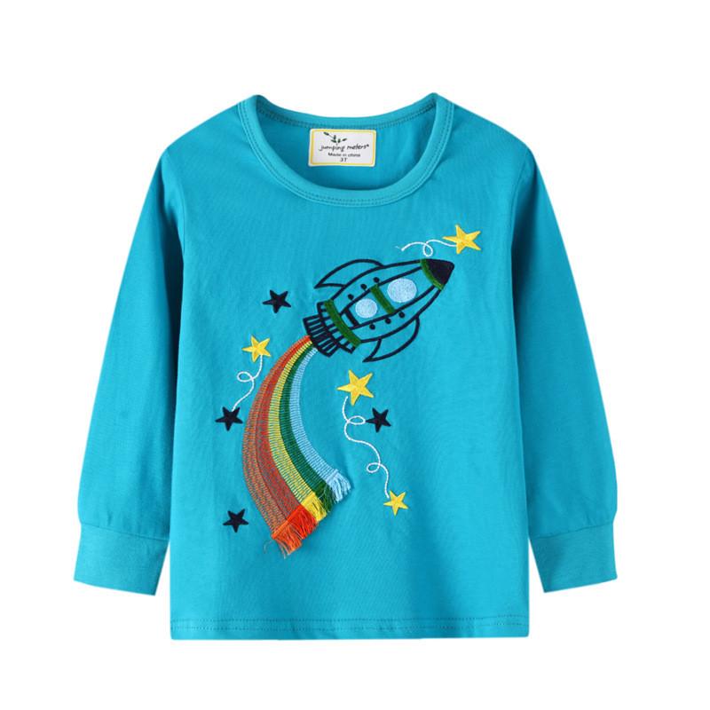T-shirts Jumping Meters Arrival Boys Girls Rockets Embroidery Long Sleeve T Shirts Cotton Baby Clothes Autumn Spring Tops TeesT-shirts T-shi, T7238 rocket
T-shirts Jumping Meters Arrival Boys Girls Rockets Embroidery Long Sleeve T Shirts Cotton Baby Clothes Autumn Spring Tops TeesT-shirts T-shi, T7238 rocket