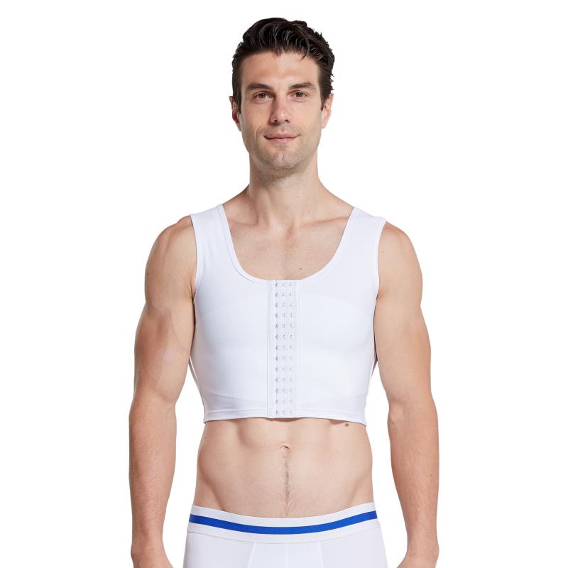 Men's Body Shapers Negative Ion Men Slimming Shaper Corset Thin Vest Compression Shirt Slim Big Chest Shows Small Elastic Control
Men's Body Shapers Negative Ion Men Slimming Shaper Corset Thin Vest Compression Shirt Slim Big Chest Shows Small Elastic Control