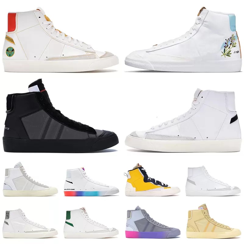 Blazer Mid 77 Vintage White Black Athletic Shoes For Men Women High Leather Canvas Designer Sports Sneakers Bright Crimson Lucid Green Flats, 17
Blazer Mid 77 Vintage White Black Athletic Shoes For Men Women High Leather Canvas Designer Sports Sneakers Bright Crimson Lucid Green Flats, 17