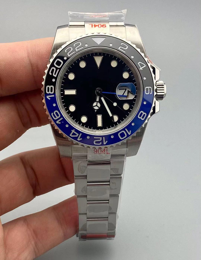 N V11 Men's Watches Waterproof GMT CAL.3285 Movement Super Quality 904L Stainless Steel Ceramic rotating bezel automatic mechanical Men Watches, Call.3285
N V11 Men's Watches Waterproof GMT CAL.3285 Movement Super Quality 904L Stainless Steel Ceramic rotating bezel automatic mechanical Men Watches, Call.3285