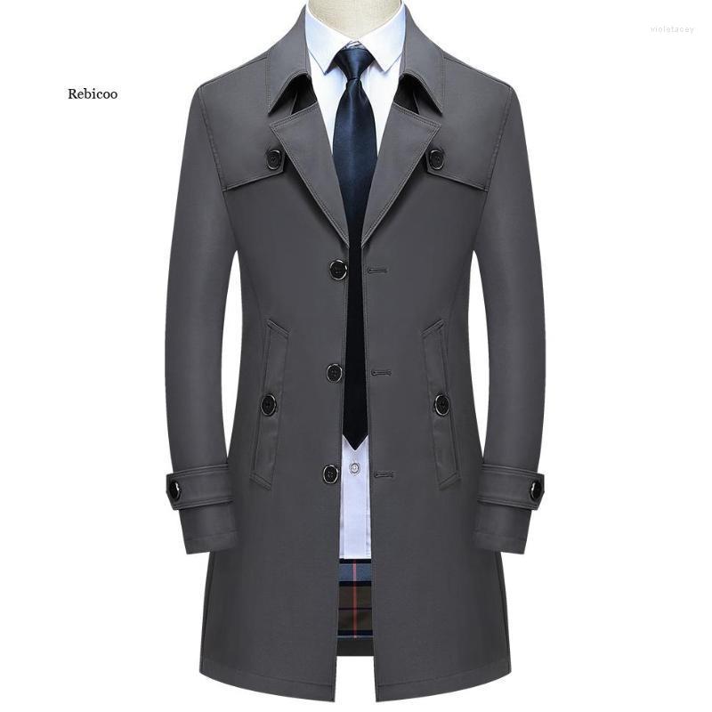 Men's Trench Coats Spring Autumn Men Long Superior Quality Buttons Male Fashion Outwear Jackets Windbreaker Plus Size Viol22, 8906 khaki
Men's Trench Coats Spring Autumn Men Long Superior Quality Buttons Male Fashion Outwear Jackets Windbreaker Plus Size Viol22, 8906 khaki