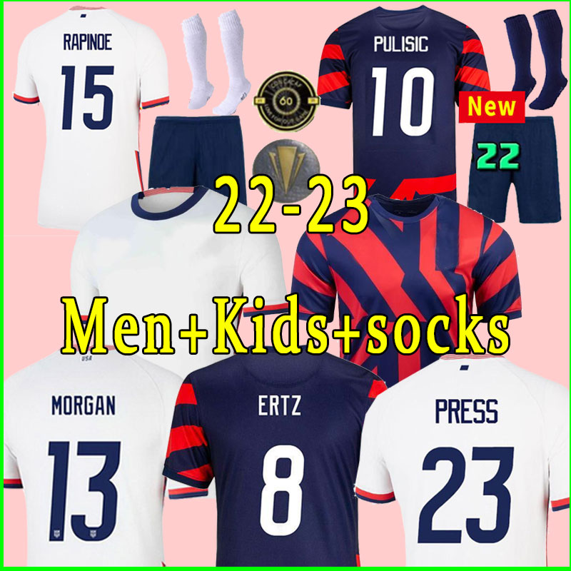 2021 2022 PULISIC MCKENNIE Soccer Jersey AARONSON PRESS Sargent MORGAN LLOYD America Football jerseys Shirt Camisetas woman Men KIDS kit MUSAH UsAs Robinson, Away+patch
2021 2022 PULISIC MCKENNIE Soccer Jersey AARONSON PRESS Sargent MORGAN LLOYD America Football jerseys Shirt Camisetas woman Men KIDS kit MUSAH UsAs Robinson, Away+patch