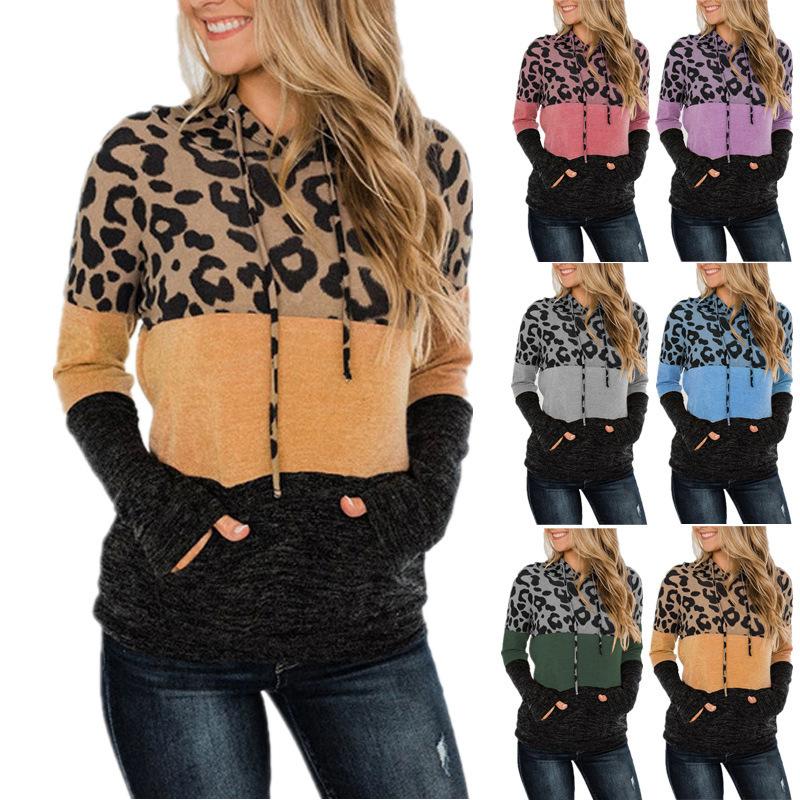 Women' Hoodies & Sweatshirts Leopard Splicing Tops For Women Oversized Long Sleeve Hooded Shirts Pocket Color Block Drawstring Tunic Polero, As shown
Women' Hoodies & Sweatshirts Leopard Splicing Tops For Women Oversized Long Sleeve Hooded Shirts Pocket Color Block Drawstring Tunic Polero, As shown