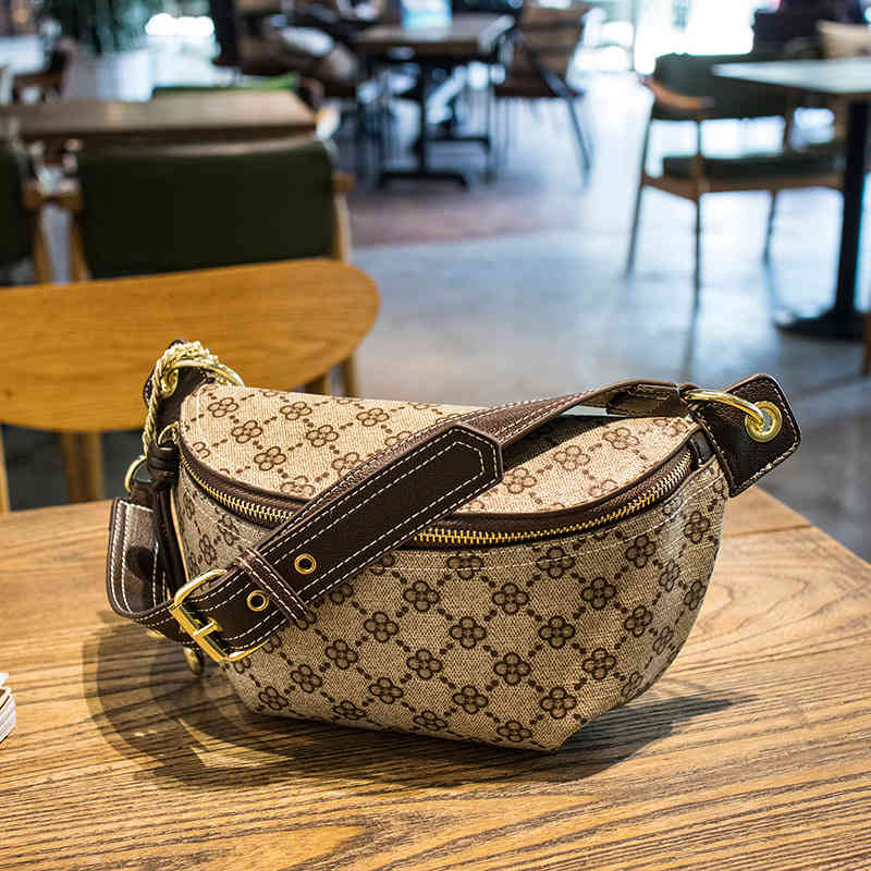 Chest bag spring and summer new versatile messenger waist bag style sling one shoulder women's bag Purses_WMKR, Silver
Chest bag spring and summer new versatile messenger waist bag style sling one shoulder women's bag Purses_WMKR, Silver