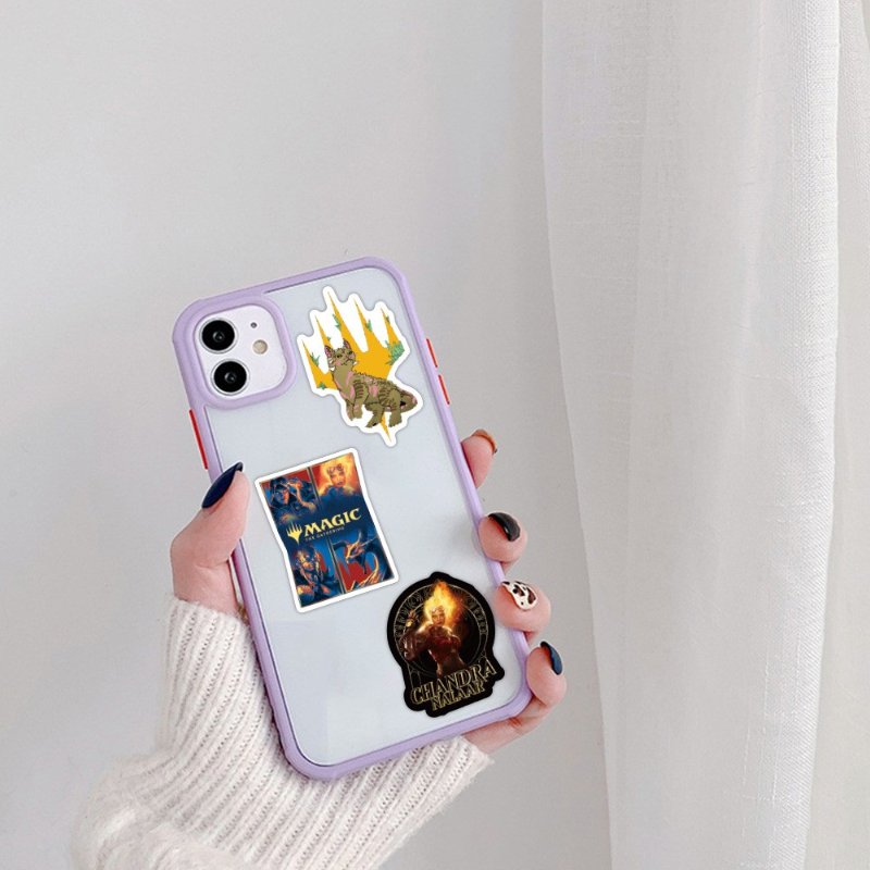 50Pcs/Lot Hot MTG Stickers New Magic the Gathering Game Cartoon Graffiti Sticker Trunk Guitar Water Cup Car Sticker Waterproof Stickers
