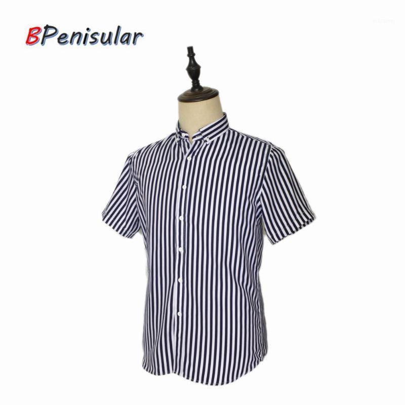 Brand Casual Button Down Shirts Male England Style Short Sleeve Cotton Shirt Men Vertical Striped For Navy Stipe Men's, As pic
Brand Casual Button Down Shirts Male England Style Short Sleeve Cotton Shirt Men Vertical Striped For Navy Stipe Men's, As pic