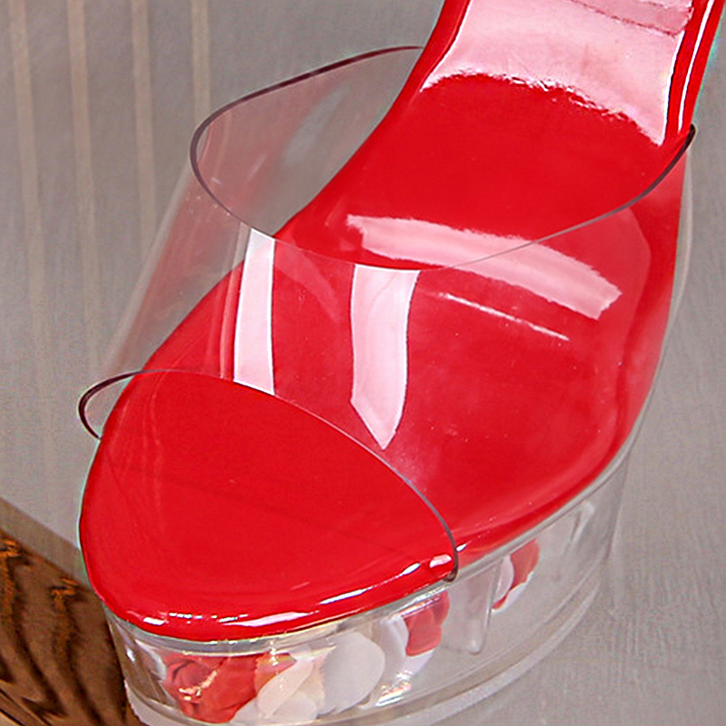 Summer Fashion Transparent High Sandals For Women With Stiletto Sexy Clear Platform Heels Shoes 220328