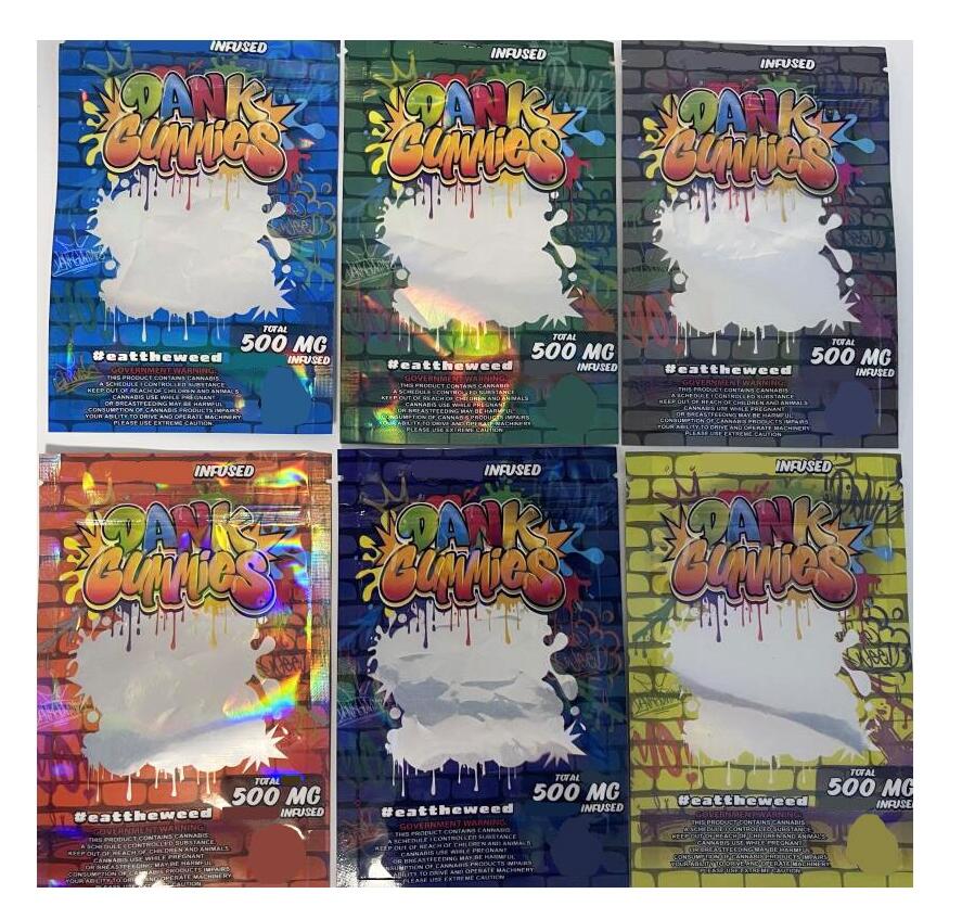 Dank gummies candy packing bags infused gummie packaging 500 mg zipper mylar bag with window smell proof for food
Dank gummies candy packing bags infused gummie packaging 500 mg zipper mylar bag with window smell proof for food