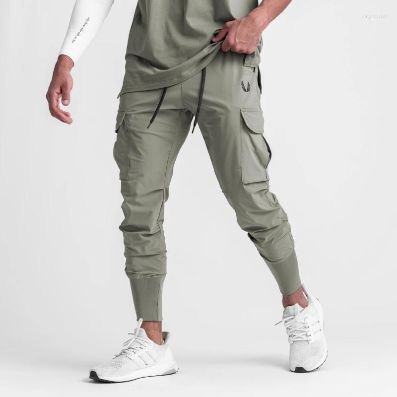 Men's Pants Spring And Autumn Fitness Sports Men's Overalls Trousers Summer Thin Stretch Beam Foot Running Training PantsMen's, Khaki 
Men's Pants Spring And Autumn Fitness Sports Men's Overalls Trousers Summer Thin Stretch Beam Foot Running Training PantsMen's, Khaki