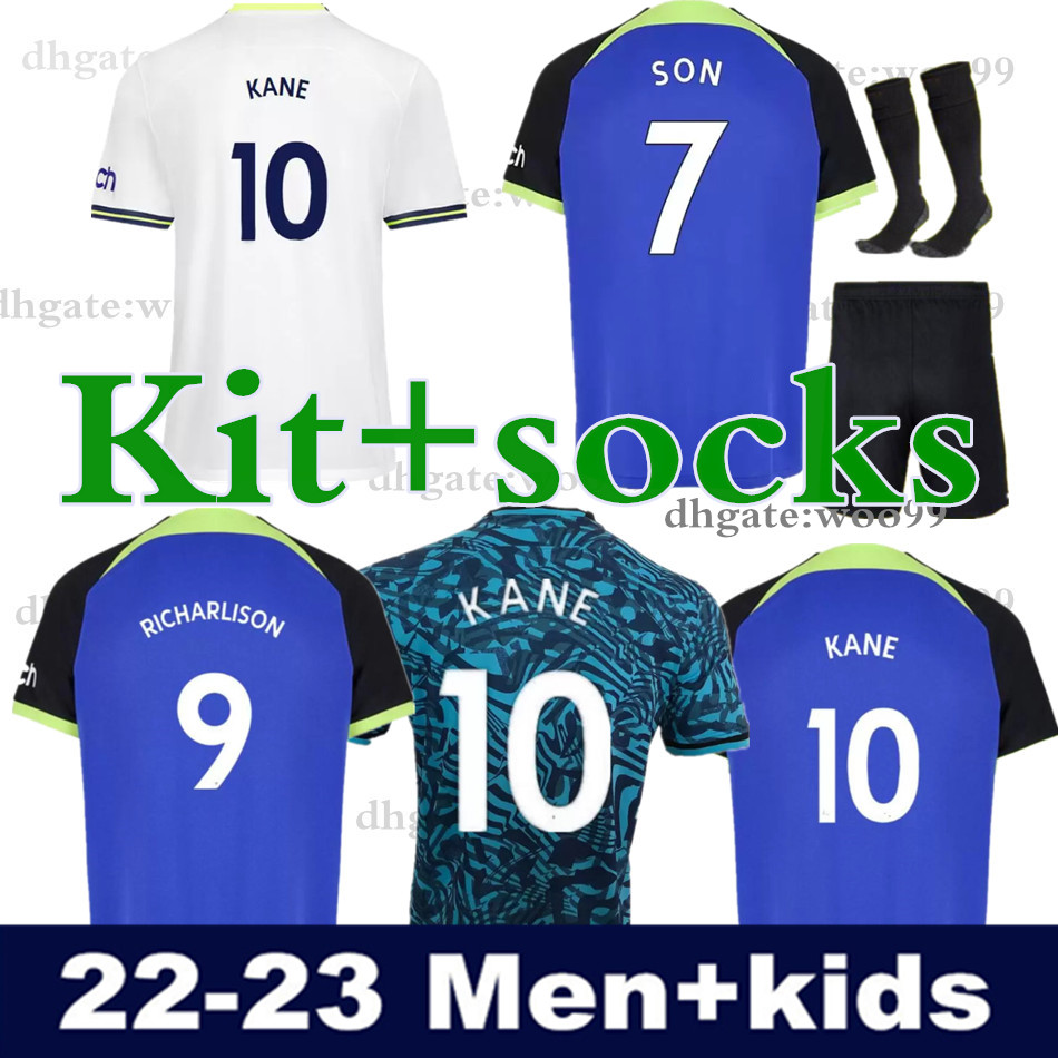 Child kit 22 23 KANE SON KULUSEVSKI Soccer Jerseys HOJBJERG colorful Away 2022 2023 LUCAS DELE Totten Football kit shirt BRYAN Men kids sets goalkeeper
Child kit 22 23 KANE SON KULUSEVSKI Soccer Jerseys HOJBJERG colorful Away 2022 2023 LUCAS DELE Totten Football kit shirt BRYAN Men kids sets goalkeeper