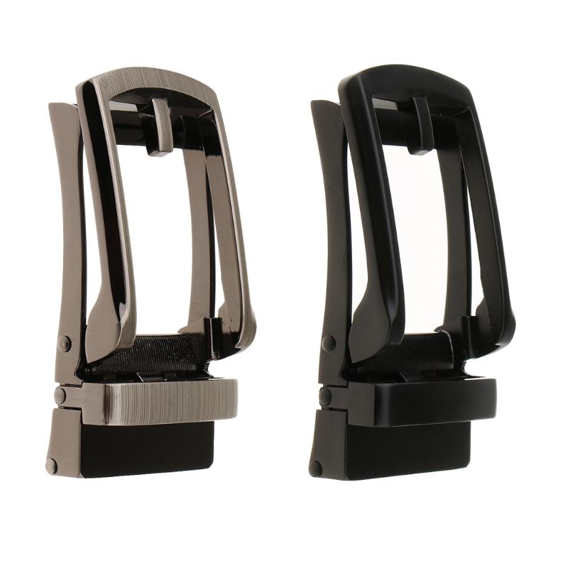 Belts Pack Of 2 Polished Metal Belt Buckle Replacement Automatic Ratchet Part, Black
Belts Pack Of 2 Polished Metal Belt Buckle Replacement Automatic Ratchet Part, Black