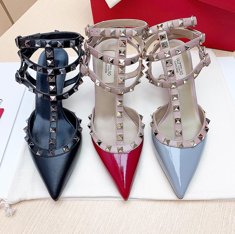 Designer 6cm Women High Heel Sandals Genuine Leather Women Wedding Shoes with Rivets Black/nude Sandals 35-43, Hunter green
Designer 6cm Women High Heel Sandals Genuine Leather Women Wedding Shoes with Rivets Black/nude Sandals 35-43, Hunter green