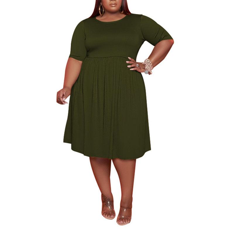 Plus Size Dresses Summer 2022 Women 4XL 5XL Short Sleeve Casual Solid Big Party Dress Loose T Shirt Woman ClothingPlus, Black
Plus Size Dresses Summer 2022 Women 4XL 5XL Short Sleeve Casual Solid Big Party Dress Loose T Shirt Woman ClothingPlus, Black