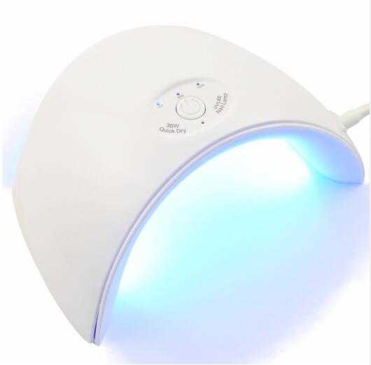 Nail Dryers 36W UV Led Lamp Dryer For All Types Gel 12 Leds Machine Curing 60s/120s Timer USB Connector