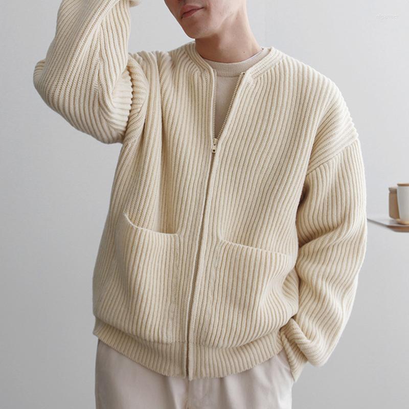 Men's Sweaters Korean Fashion Men Spring Autumn Zipper Knitted Cardigan Casual Male Knitwear Loose Boys Long Sleeve Sweater Oversize Q02Men', Black
Men's Sweaters Korean Fashion Men Spring Autumn Zipper Knitted Cardigan Casual Male Knitwear Loose Boys Long Sleeve Sweater Oversize Q02Men', Black