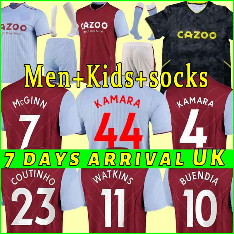 2022 2023 Aston Villaes Kamara soccer jersey 22 23 Home away Third BUENDIA McGINN EL GHAZI DOUGLAS LUIZ MINGS CASH Diego Carlos Football shirt mens adult kids top kit
2022 2023 Aston Villaes Kamara soccer jersey 22 23 Home away Third BUENDIA McGINN EL GHAZI DOUGLAS LUIZ MINGS CASH Diego Carlos Football shirt mens adult kids top kit
