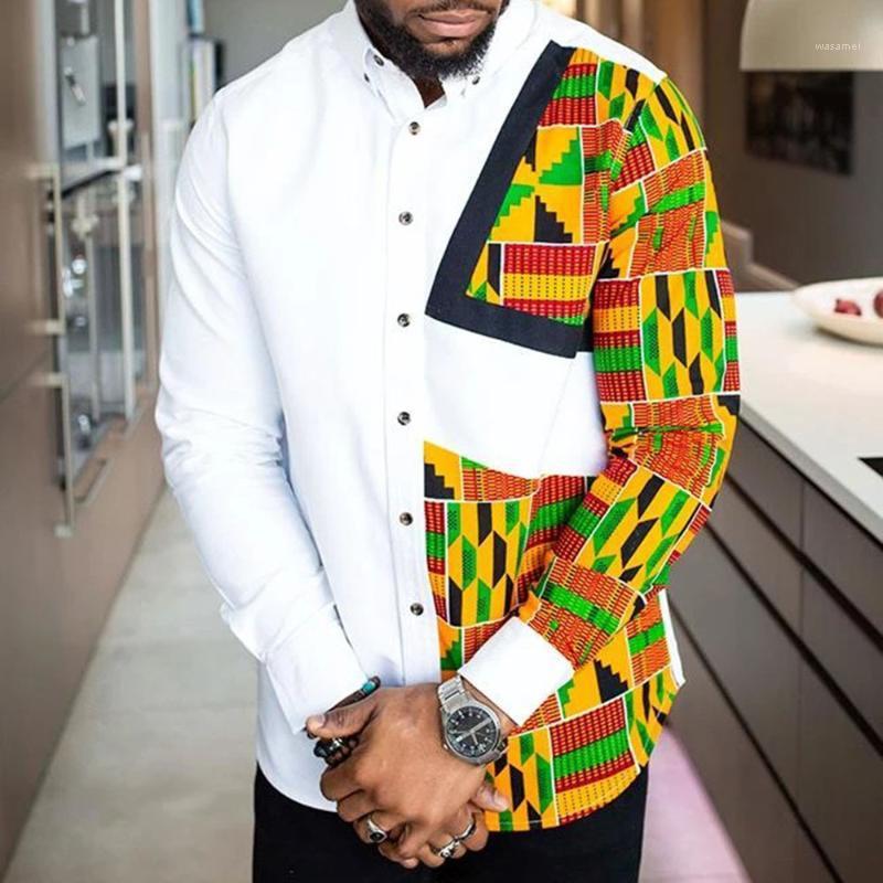 Men' Casual Shirts 2022 Foreign Trade -selling Summer Shirt Long-sleeved Printing Lapel, White
Men' Casual Shirts 2022 Foreign Trade -selling Summer Shirt Long-sleeved Printing Lapel, White