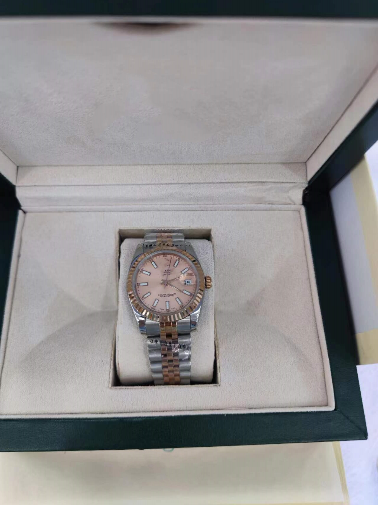 With original box High Quality top Automatic Mens Watch New style 18k Rose gold Sapphire 38mm Day Date II Mechanical Watches